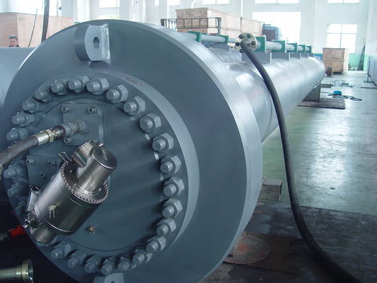 OEM Plane Rapid Gate Large Bore Hydraulic Cylinders Productivity Over 2000t