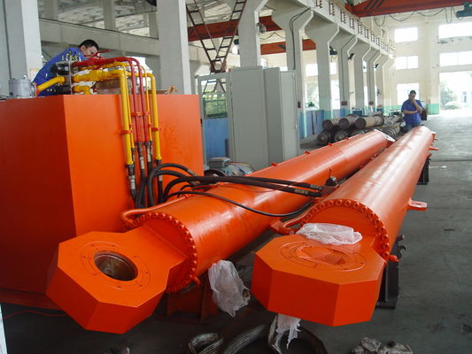 Porte radiale à longue course de cylindres hydrauliques trou supérieur de Denudate de petit soudée