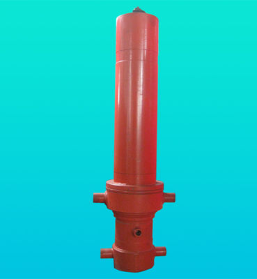 OEM Single Acting Telescopic Hydraulic Cylinder In Metallurgy  / Roll / Ship