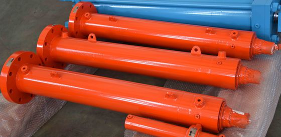 Rear Flange Type Customized Hydraulic Cylinder For Scrap Processing