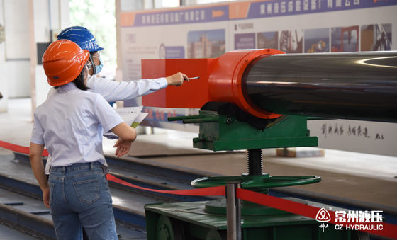 Custom Hydraulic cylinder with ceramic coating piston rod，HVOF piston rod