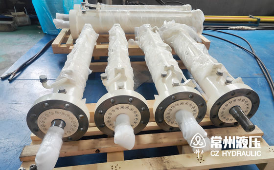 Customized Hydraulic cylinders as your requirements  every industries the piston rod with HVOF coating