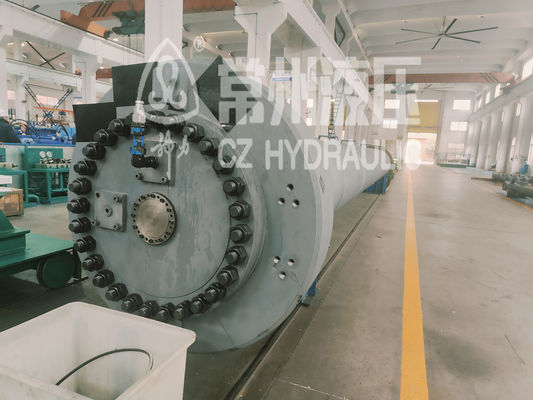 Disesuaikan Max Stoke 20m Double Acting Silinder Hydraulic Untuk bendungan dan berbagai industri